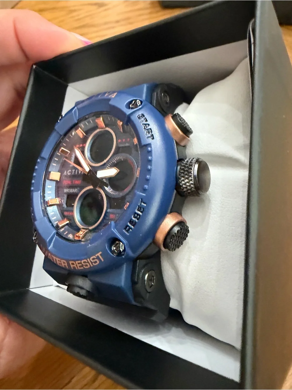 Invicta Activa Navy and Black Sports Watch